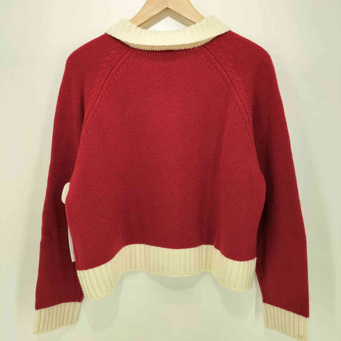 ビュルデサボン bulle de savon 23AW NEW ENGLAND Knit ブルゾン レディース FREE