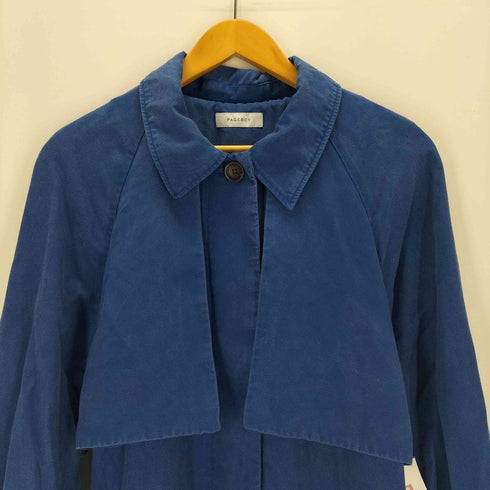 ページボーイ PAGEBOY クリアスタンドトレンチコート レディース JPN:M