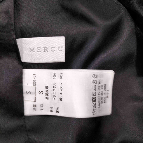 マーキュリーデュオ MERCURYDUO 23AW フラワーフロントギャザーマーメイドワンピース レディース JPN:S