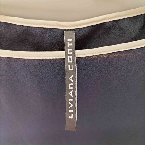 liviana conti ノースリーブステッチデザイントップス レディース