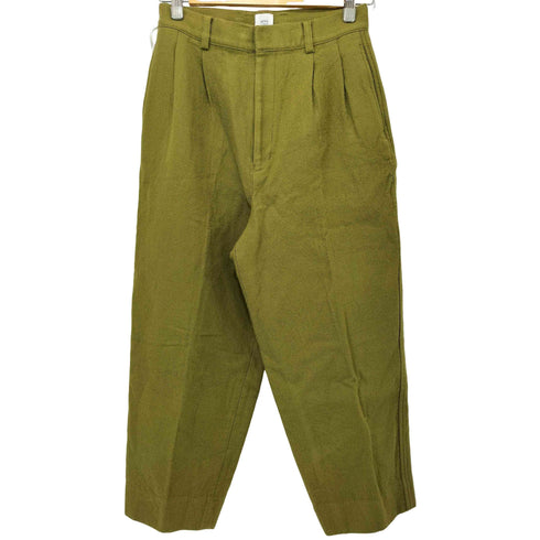 イエナラブークル IENA LA BOUCLE 22AW ウールダブルクロスタックスラックス レディース 38