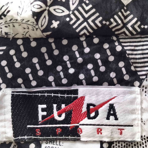 fuda 総柄 ナイロンブルゾン メンズ JPN:M