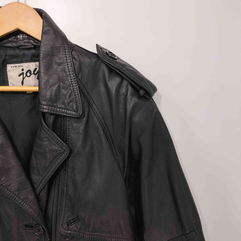 TOKYO IOY ロング カウレザージャケット レディース import:L