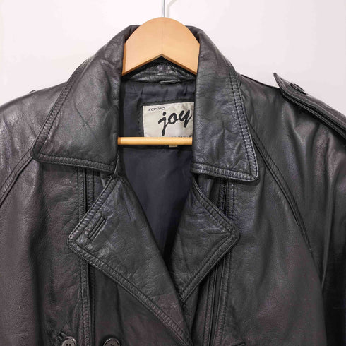 TOKYO IOY ロング カウレザージャケット レディース import:L