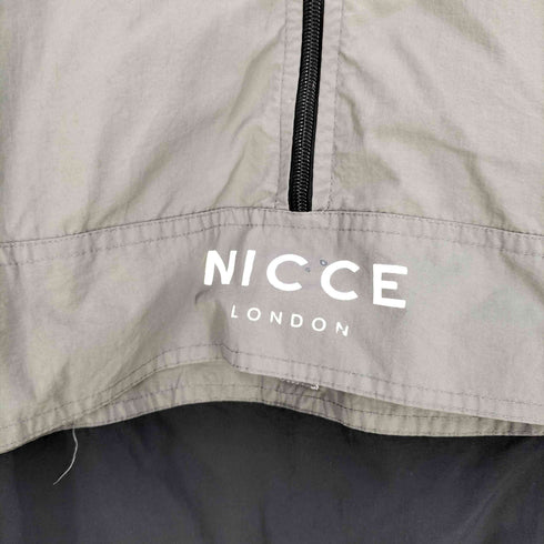 NICCE バイカラー ハーフジップ アノラックパーカー メンズ import:L
