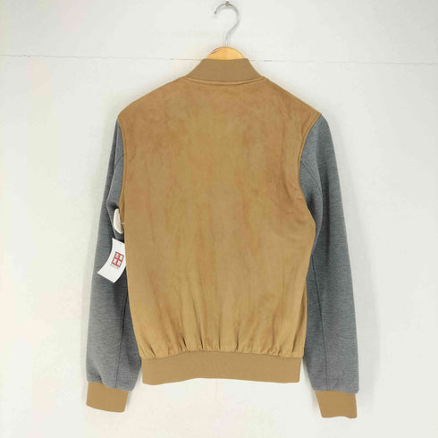 ザラマン ZARA MAN 袖切替フェイクスウェードma-1 メンズ S