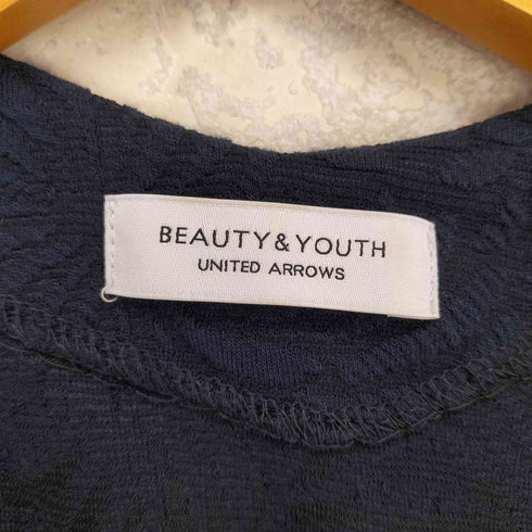 ビューティーアンドユースユナイテッドアローズ BEAUTY & YOUTH UNITED ARROWS 総柄ノースリーブワンピース レディース