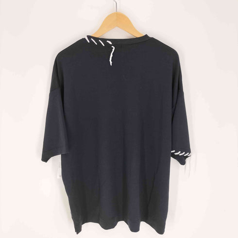 ジュンレッド JUNRed ハンド ステッチ グラフィック ルーズ Tシャツ メンズ JPN:S