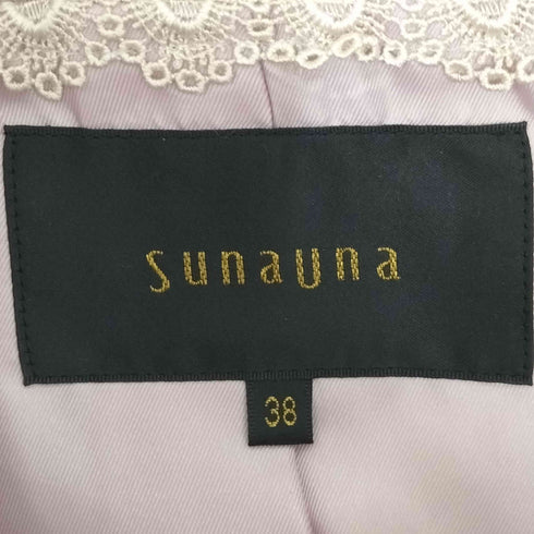 スーナウーナ Sunauna カシミヤタッチスタンドカラーコート レディース JPN:38