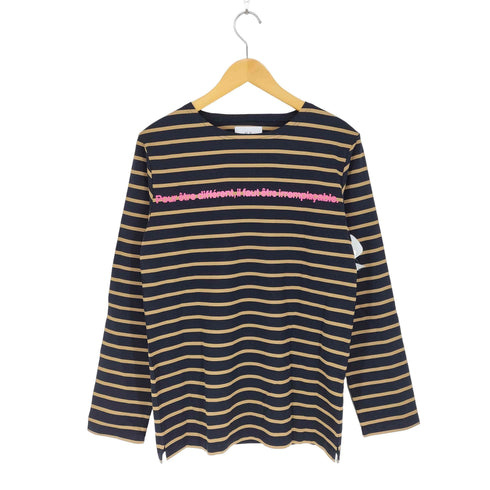エムビー MB プリントボーダーTシャツ メンズ M