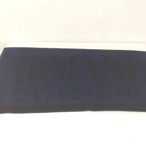 アルマーニコレツィオーニ ARMANI COLLEZIONI フリンジ マフラー メンズ
