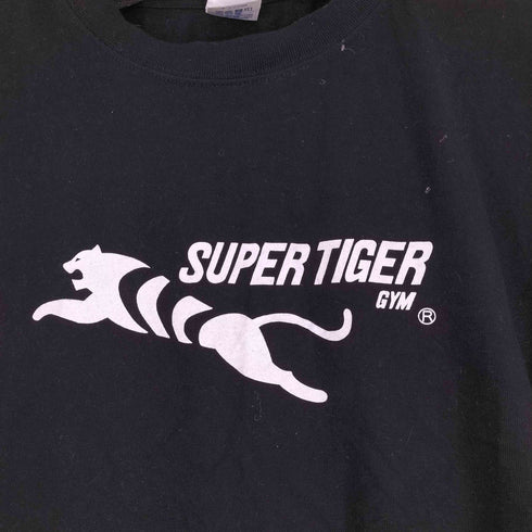 ユナイテッドアスレ UNITED ATHLE SUPER TIGER GYM プリントクルーネックTシャツ メンズ JPN:XXL