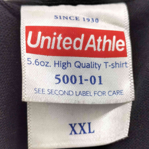 ユナイテッドアスレ UNITED ATHLE SUPER TIGER GYM プリントクルーネックTシャツ メンズ JPN:XXL