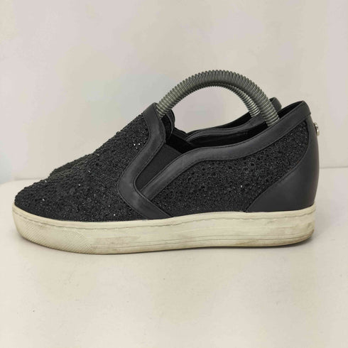 スタッカート STACCATO ビジュ装飾 スリッポンスニーカー レディース JPN:22.5