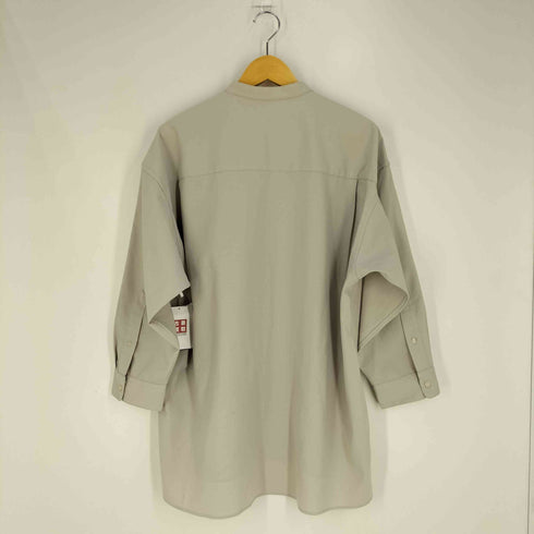 ビーミングバイビームス B:MING by BEAMS ワイドフィット バンドカラー プルオーバーシャツ メンズ JPN:L