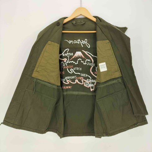 フレンチアーミー FRENCH ARMY フランス軍 H.ROQUETTE ET FILS 製 1966 M-64 背面スカジャン刺繍カスタム メンズ