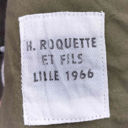 フレンチアーミー FRENCH ARMY フランス軍 H.ROQUETTE ET FILS 製 1966 M-64 背面スカジャン刺繍カスタム メンズ