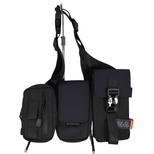 DEVICE CORDURA マグネットロック ベルトポーチ メンズ