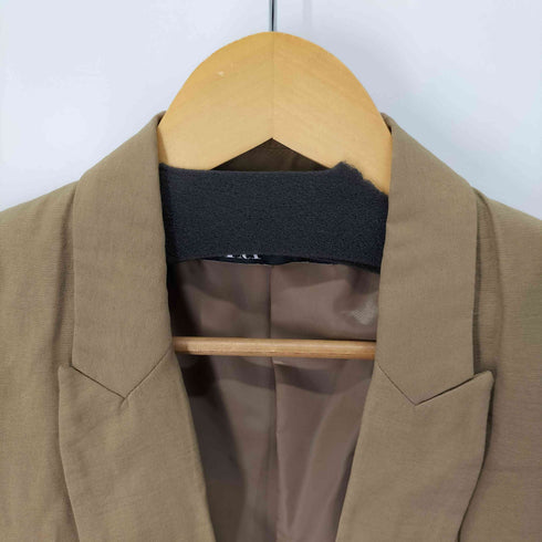 ザラ ZARA ボタンレステーラードジャケット レディース import:S