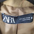 ザラ ZARA ボタンレステーラードジャケット レディース import:S