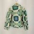 ザラ ZARA プリントキルティングシャツジャケット レディース import:XS