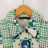 ザラ ZARA プリントキルティングシャツジャケット レディース import:XS