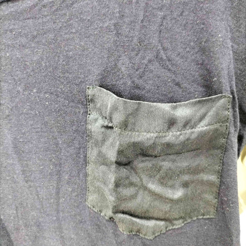 マックスアンドコー MAX & CO. L/S ウール混 切替デザインレーヨンニットトップス レディース import:S