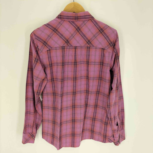エルエルビーン L.L.Bean マドラスチェック フラップポケット L/S シャツ レディース import:S