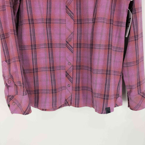 エルエルビーン L.L.Bean マドラスチェック フラップポケット L/S シャツ レディース import:S