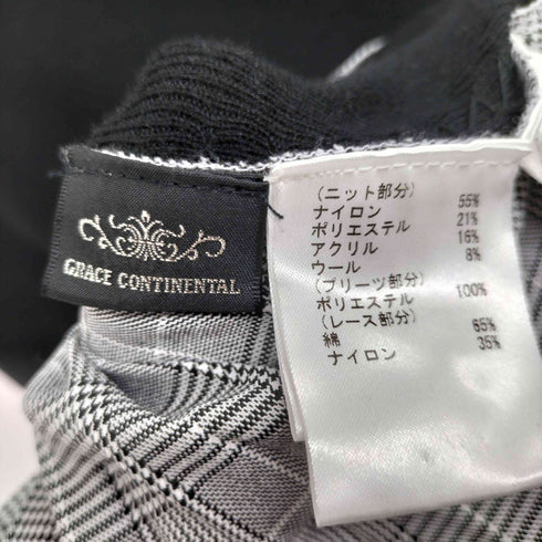 グレースコンチネンタル GRACE CONTINENTAL 切替デザインニットトップス レディース JPN:36