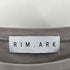 リムアーク RIM.ARK Twist sleeve T/SH レディース FREE