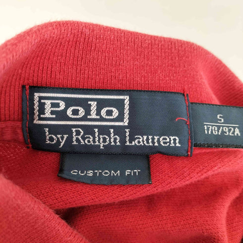 ポロバイラルフローレン Polo by RALPH LAUREN ポニー刺繍ポロシャツ メンズ S
