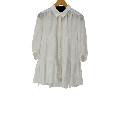 リランドチュール Rirandture L/S フリルデザイントップス レディース