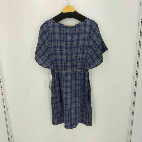 アーペーセー A.P.C. リネン100% チェック S/S ワンピース レディース import:XS