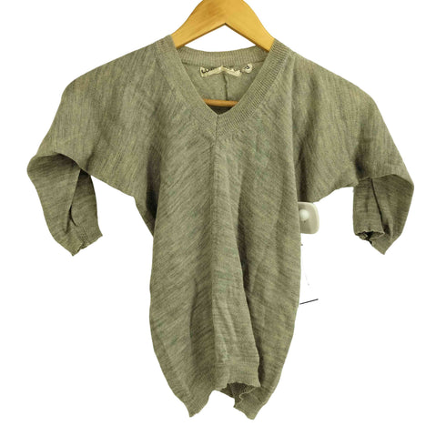 コムデギャルソン COMME des GARCONS 2002SS Ethnic Couture エスニッククチュール ラメ糸 Vネック ドルマンニット レディース