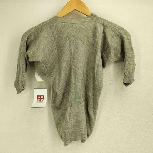 コムデギャルソン COMME des GARCONS 2002SS Ethnic Couture エスニッククチュール ラメ糸 Vネック ドルマンニット レディース