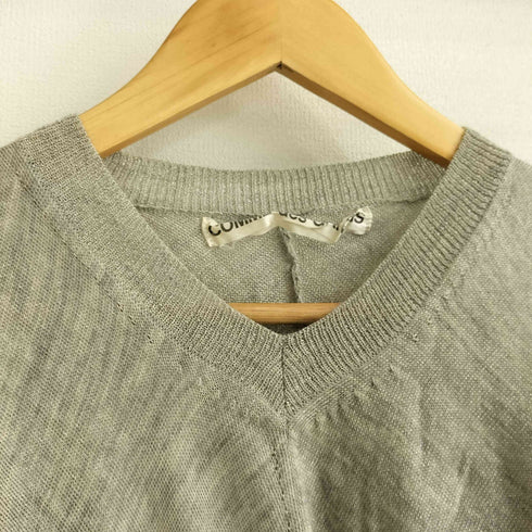 コムデギャルソン COMME des GARCONS 2002SS Ethnic Couture エスニッククチュール ラメ糸 Vネック ドルマンニット レディース