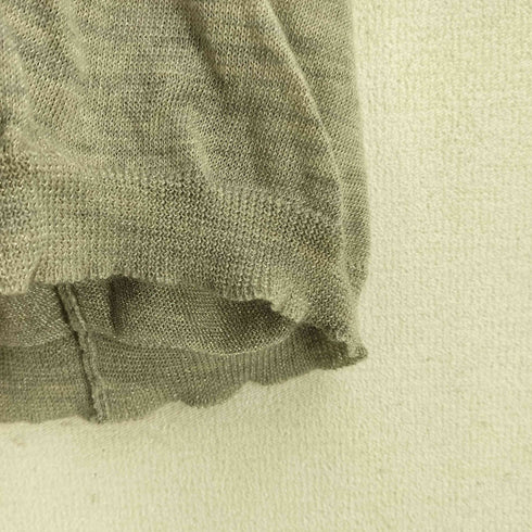 コムデギャルソン COMME des GARCONS 2002SS Ethnic Couture エスニッククチュール ラメ糸 Vネック ドルマンニット レディース