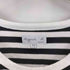 アニエスベー agnes b. PARIS 白黒 ボーダー フレンチスリーブ Uネック Tシャツ レディース T2