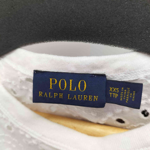 ポロラルフローレン POLO RALPH LAUREN S/S レースTシャツ レディース XXS