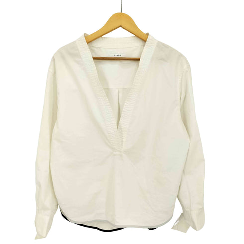 チノ CINOH O-Ring cuffs Blouse Oリングカフス ブラウス レディース JPN:36