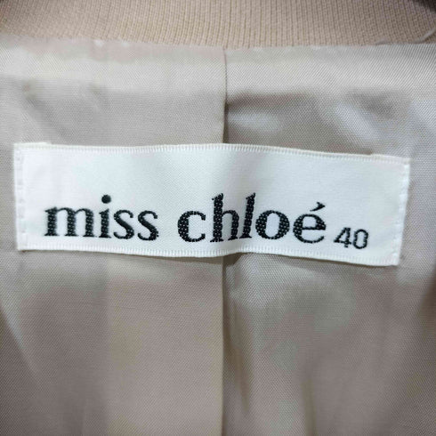 ミスクロエ miss Chloe 日本製 金ボタン ダブルブレスト テーラードジャケット レディース