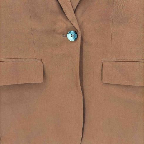 ザラ ZARA レーヨンテンセル 1Bテーラードジャケット レディース import:XS