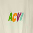 アクビ ACVI マルチカラー ロゴ プリント Tシャツ メンズ