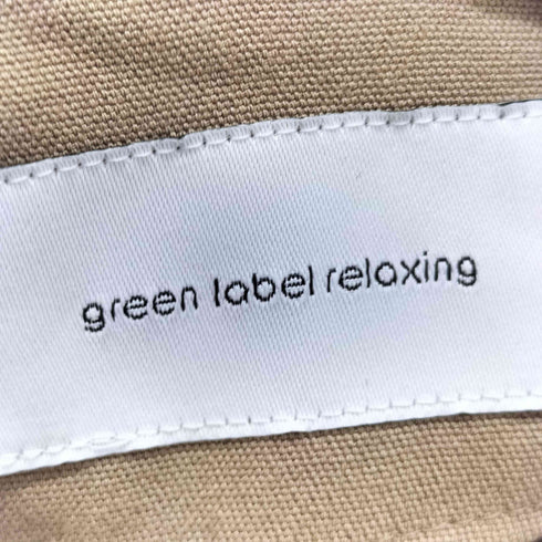 グリーンレーベルリラクシング GREEN LABEL RELAXING オーバーカラーテロンチコート レディース 38