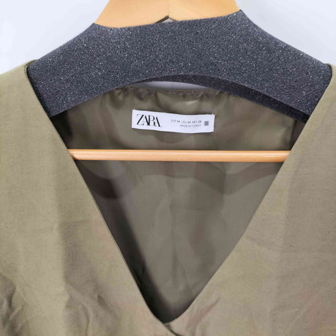 ザラ ZARA ショート丈 ベスト レディース import:M