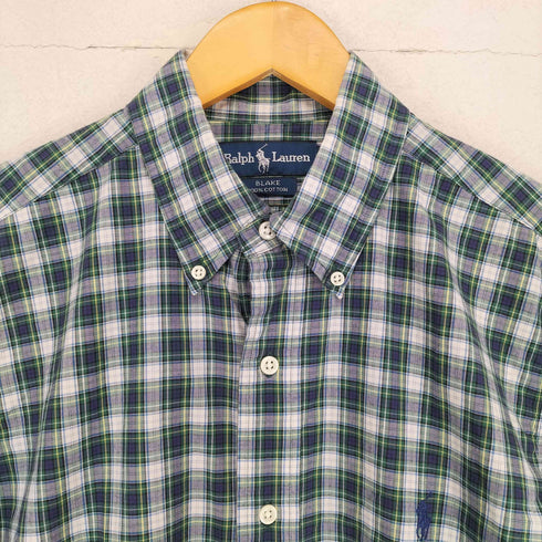 ラルフローレン RALPH LAUREN BLAKE 半袖チェックシャツ メンズ