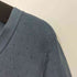 ダナキャランニューヨーク DKNY 90s OLD 織柄 コットン S/S カーディガン レディース import:L