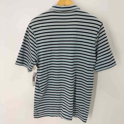 ラコステ LACOSTE ワンポイントロゴ S/S ボーダーポロシャツ メンズ JPN:5