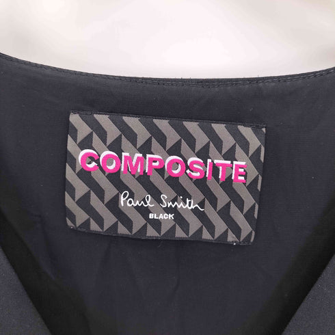 ポールスミスブラック Paul Smith BLACK COMPOSITE 総柄 タックスカート ノースリーブ ワンピース レディース